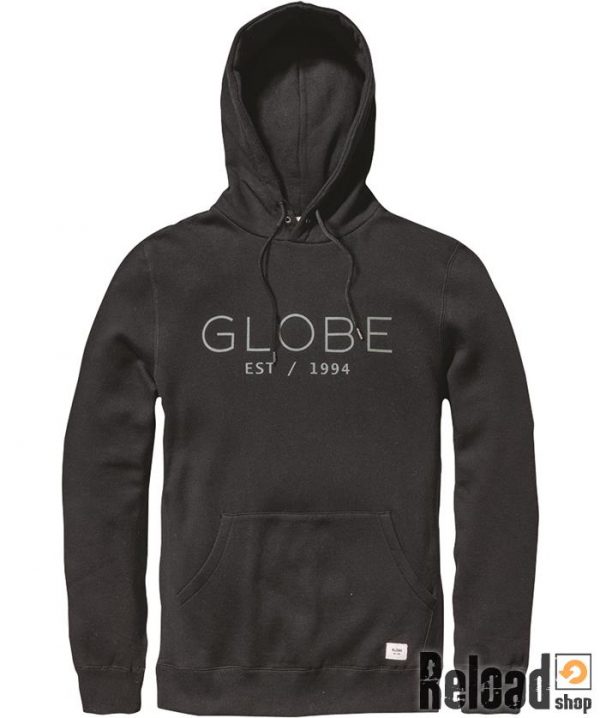 felpa globe mod hoodie black