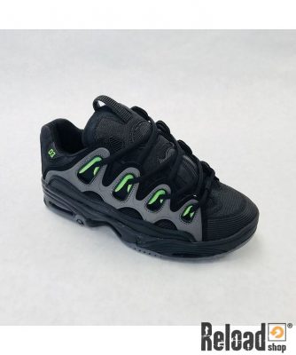 Scarpe Osiris D3 black green charcoal