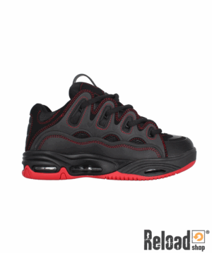 Scarpe Osiris D3 Black red red